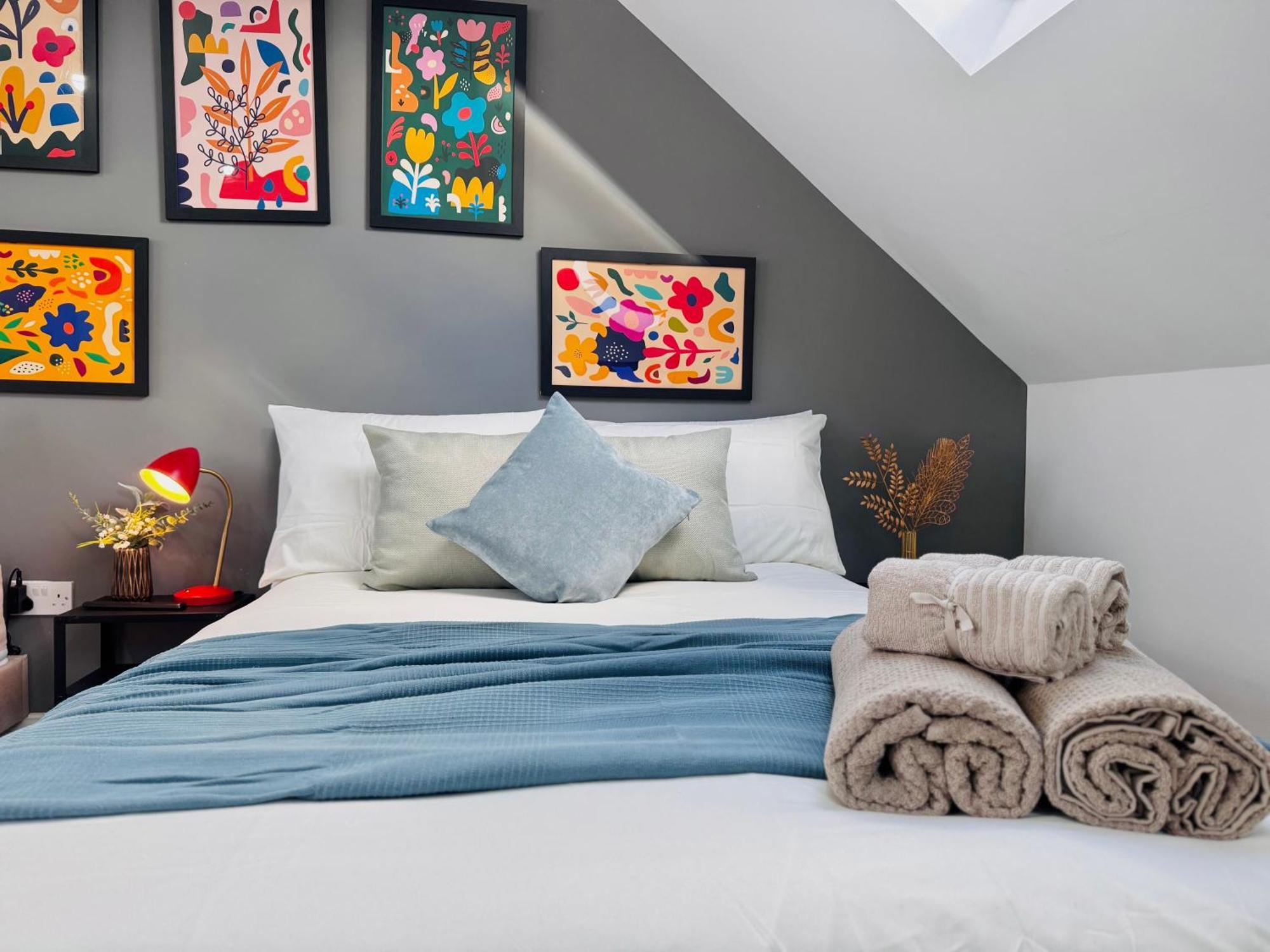 Bright Studio Loft 30Min To Central Londra Esterno foto