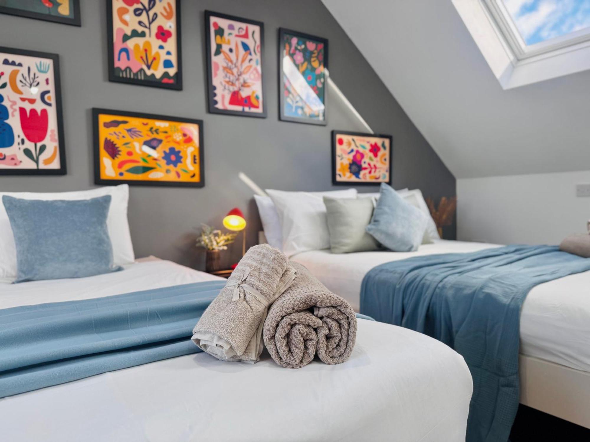 Bright Studio Loft 30Min To Central Londra Esterno foto
