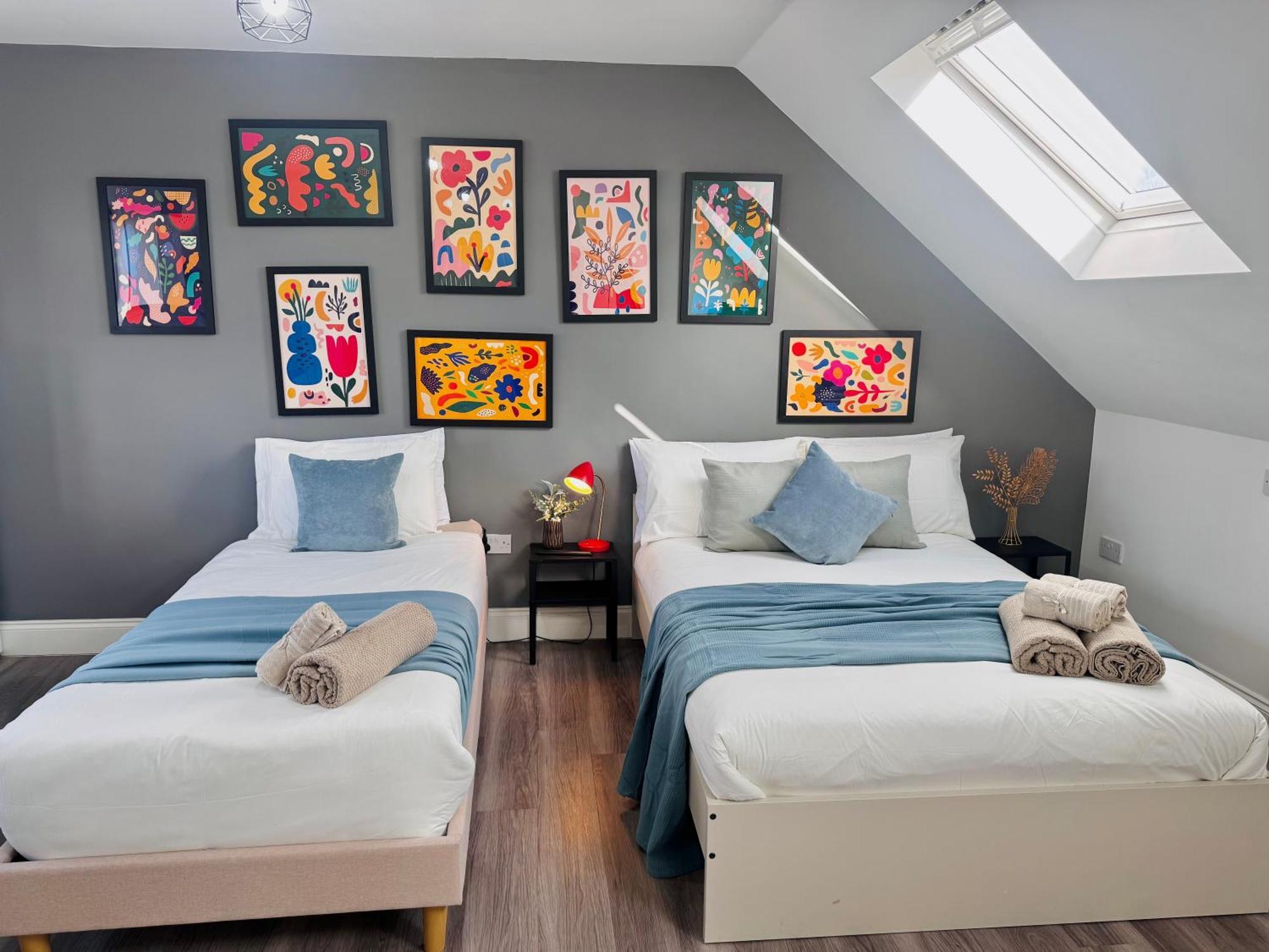 Bright Studio Loft 30Min To Central Londra Esterno foto