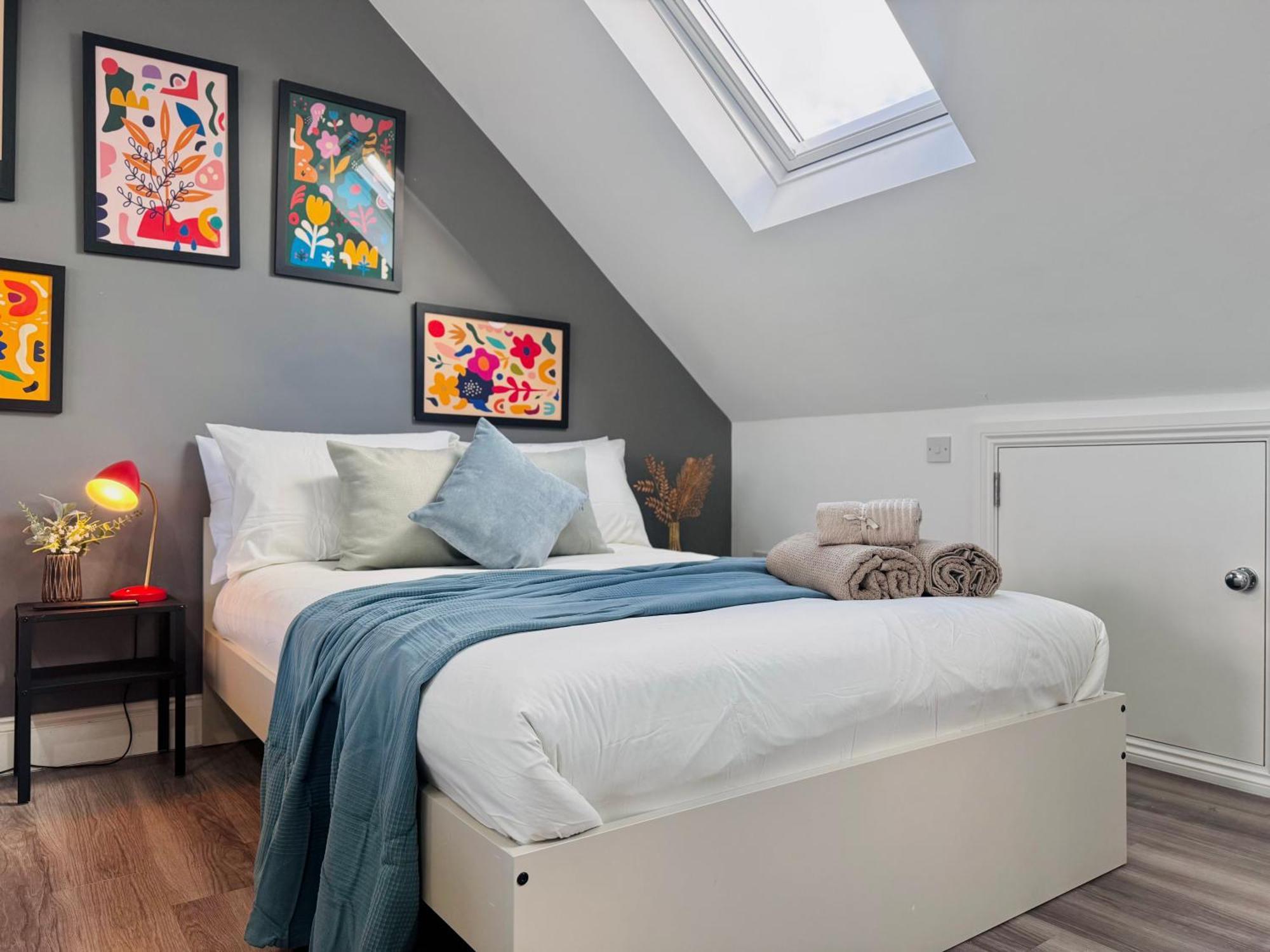Bright Studio Loft 30Min To Central Londra Esterno foto