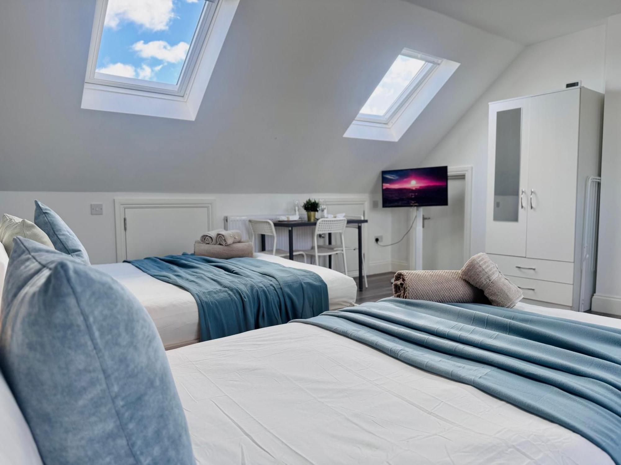 Bright Studio Loft 30Min To Central Londra Esterno foto